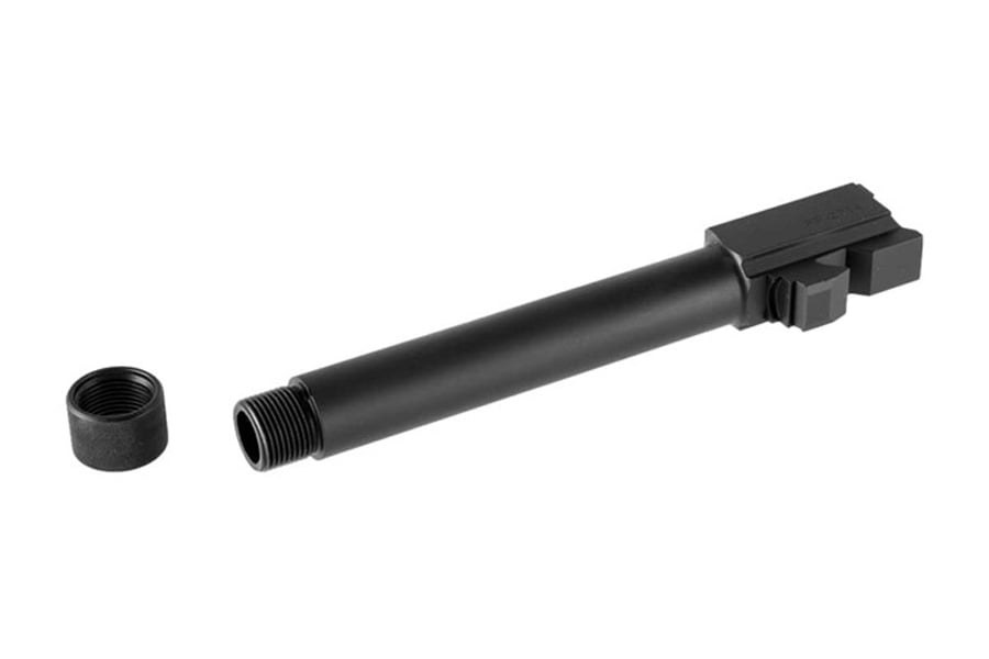 FAXON FIREARMS Duty 9mm Threaded Barrel for Glock 17 Gen 2-4 Black Nitride